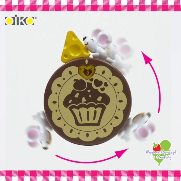 OiKO 老鼠與芝士造型/戀人造型/雞仔情侶造型 煮食計時器
