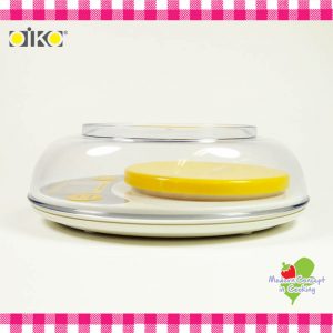 OiKO 雞蛋造型 廚房用 2KG 電子秤 附透明盛載器皿 KB-1022-C