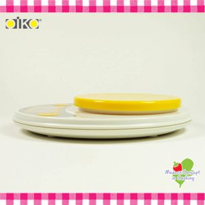 OiKO 雞蛋造型 廚房用 2KG 電子秤 附透明盛載器皿 KB-1022-C
