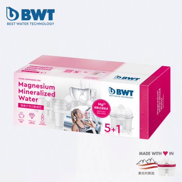 BWT 鎂離子活力款 濾芯 (5+1優惠裝) F814525